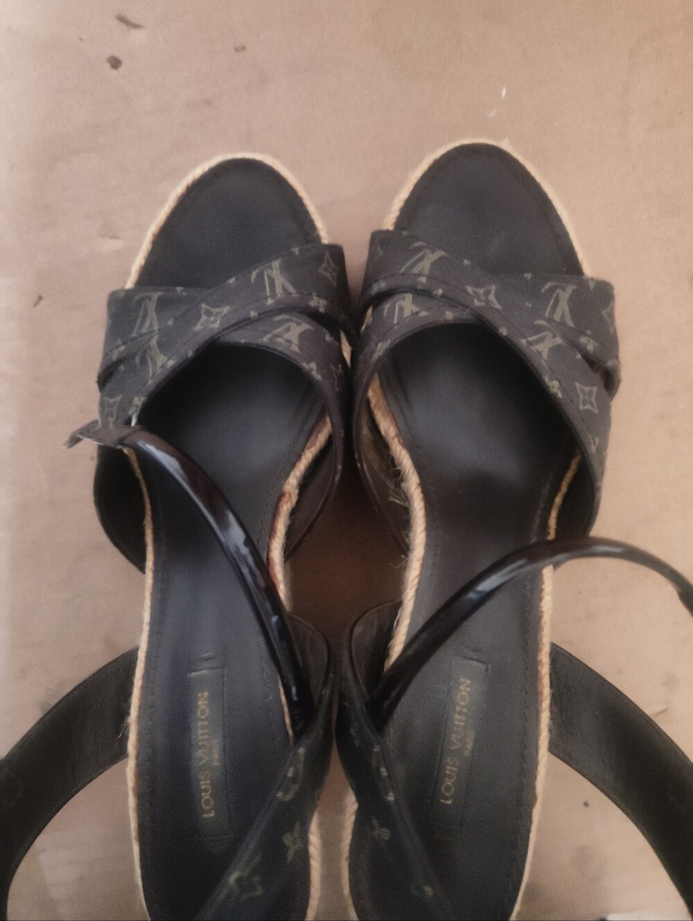 Louis Vuitton Marjoca Espadrille Wedge